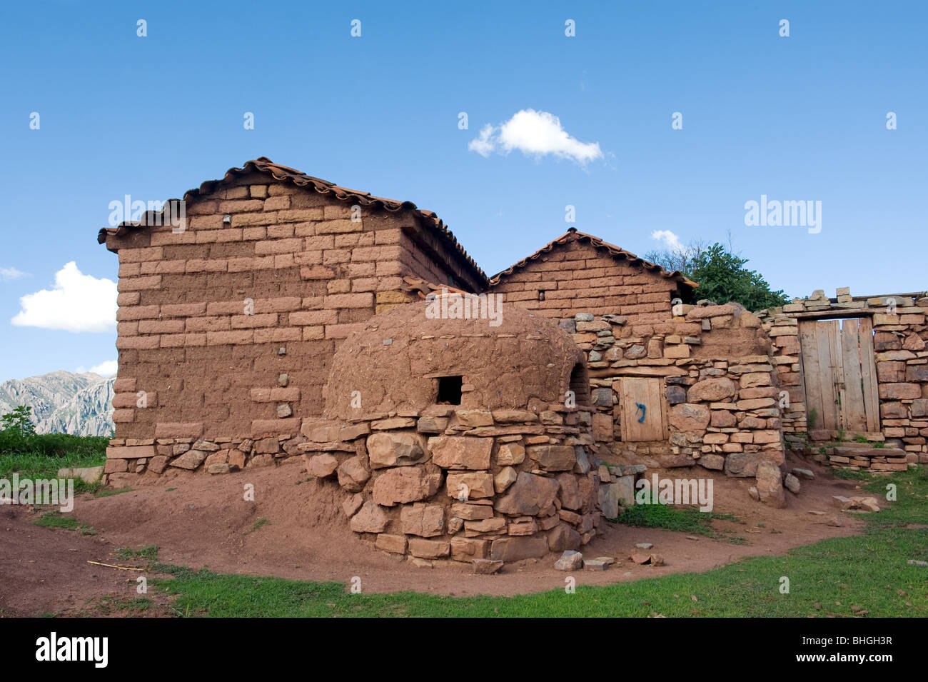Village of Maragua, in the countryside of Bolivia. Stock Photo