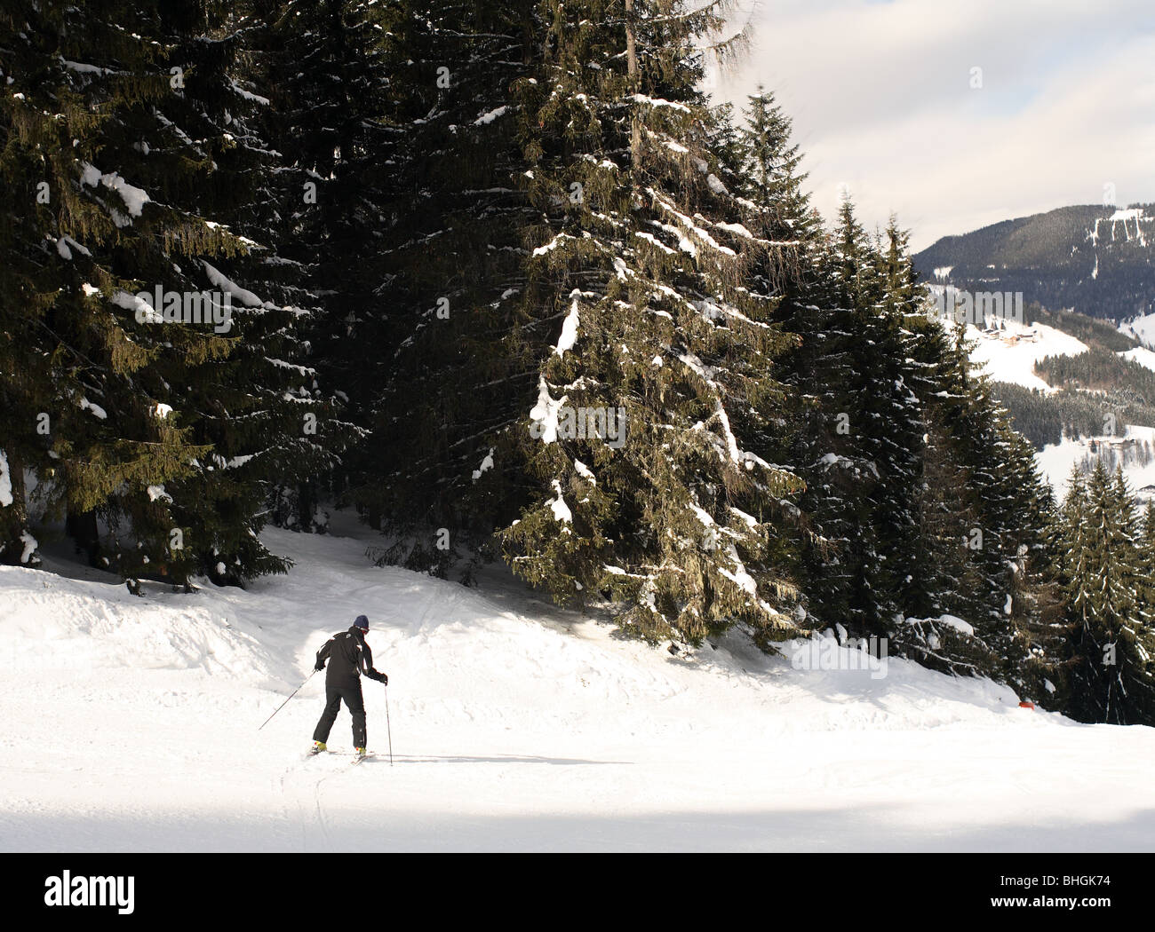 skier austria Stock Photo