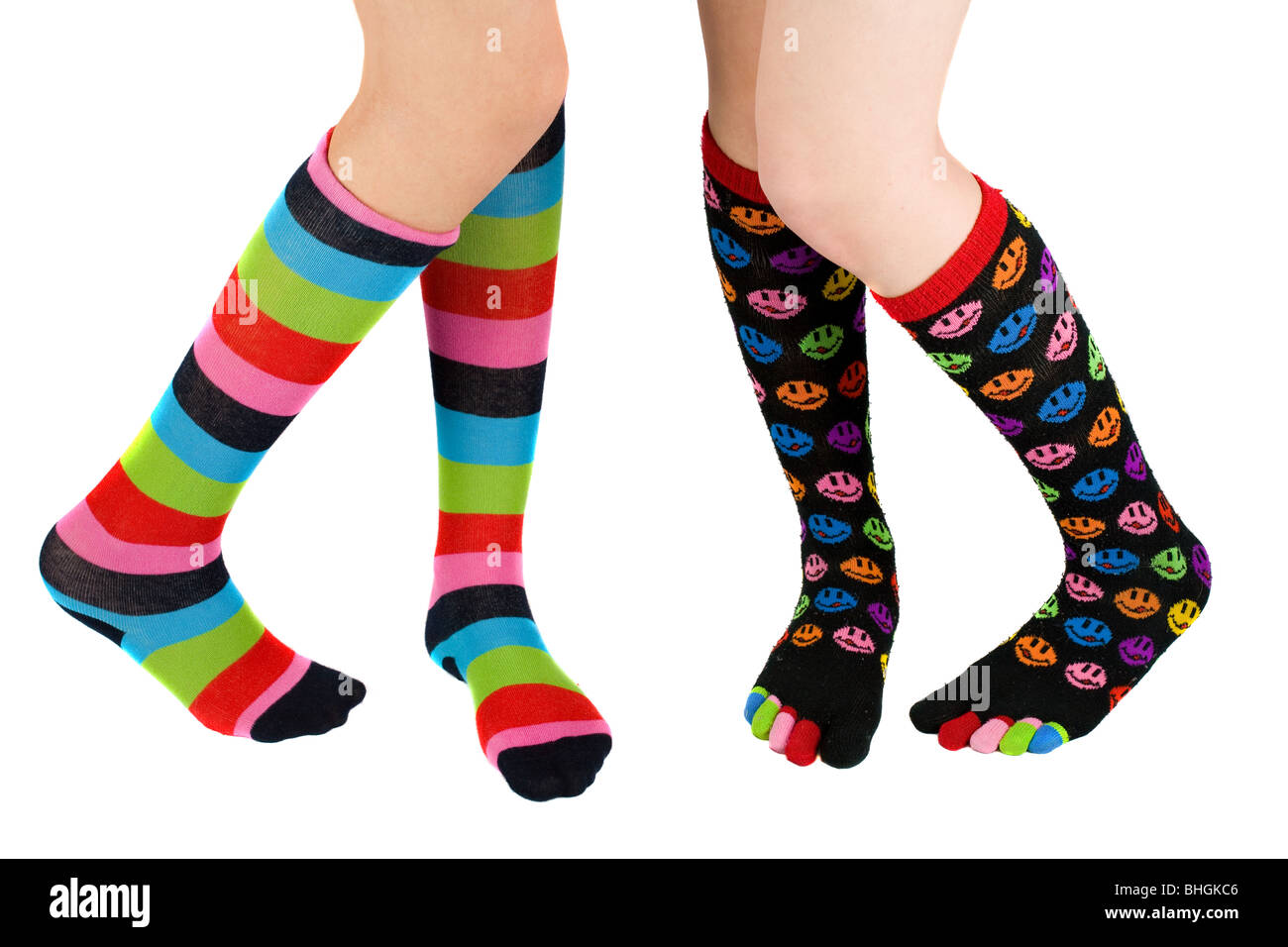 Stocking legs Cut Out Stock Images & Pictures Alamy