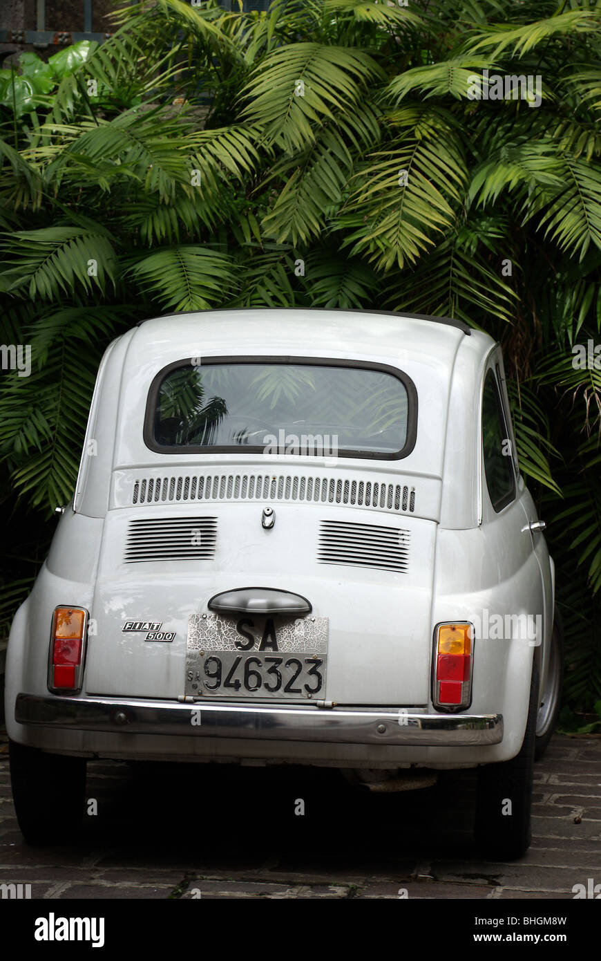 Fiat 500 in Amalfi, Campania, Italy Stock Photo - Alamy