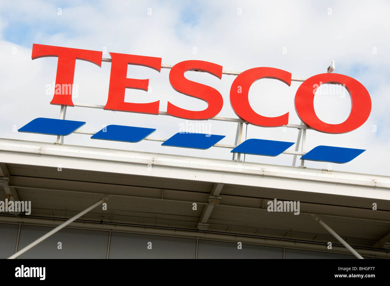 Tesco Extra store, England Stock Photo