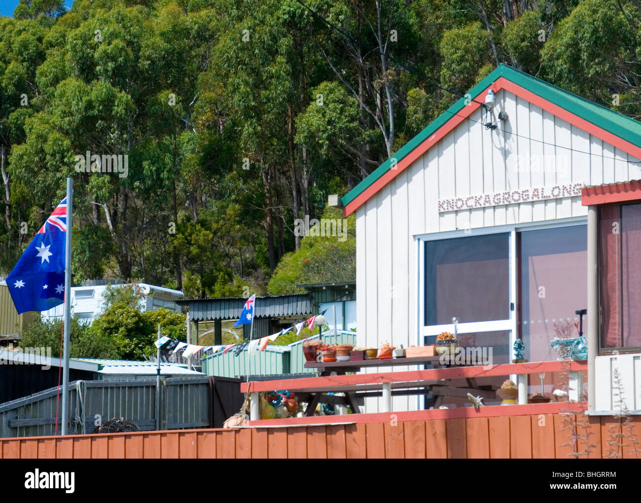 Weekend cottage at Adventure Bay, Bruny Island, Tasmania, Australia ...