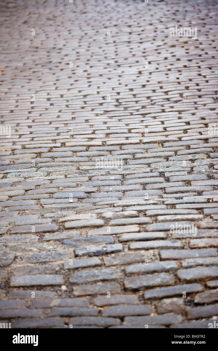 Cobblestone streets in Soho, New York City Stock Photo Alamy