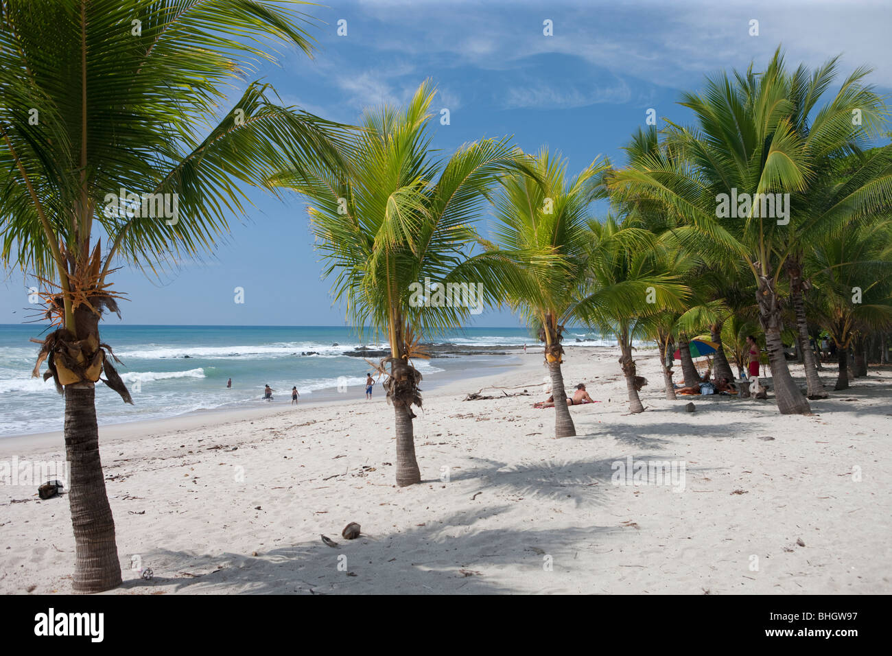 Playa Teresa, Puntarenas, Costa Rica Stock Photo