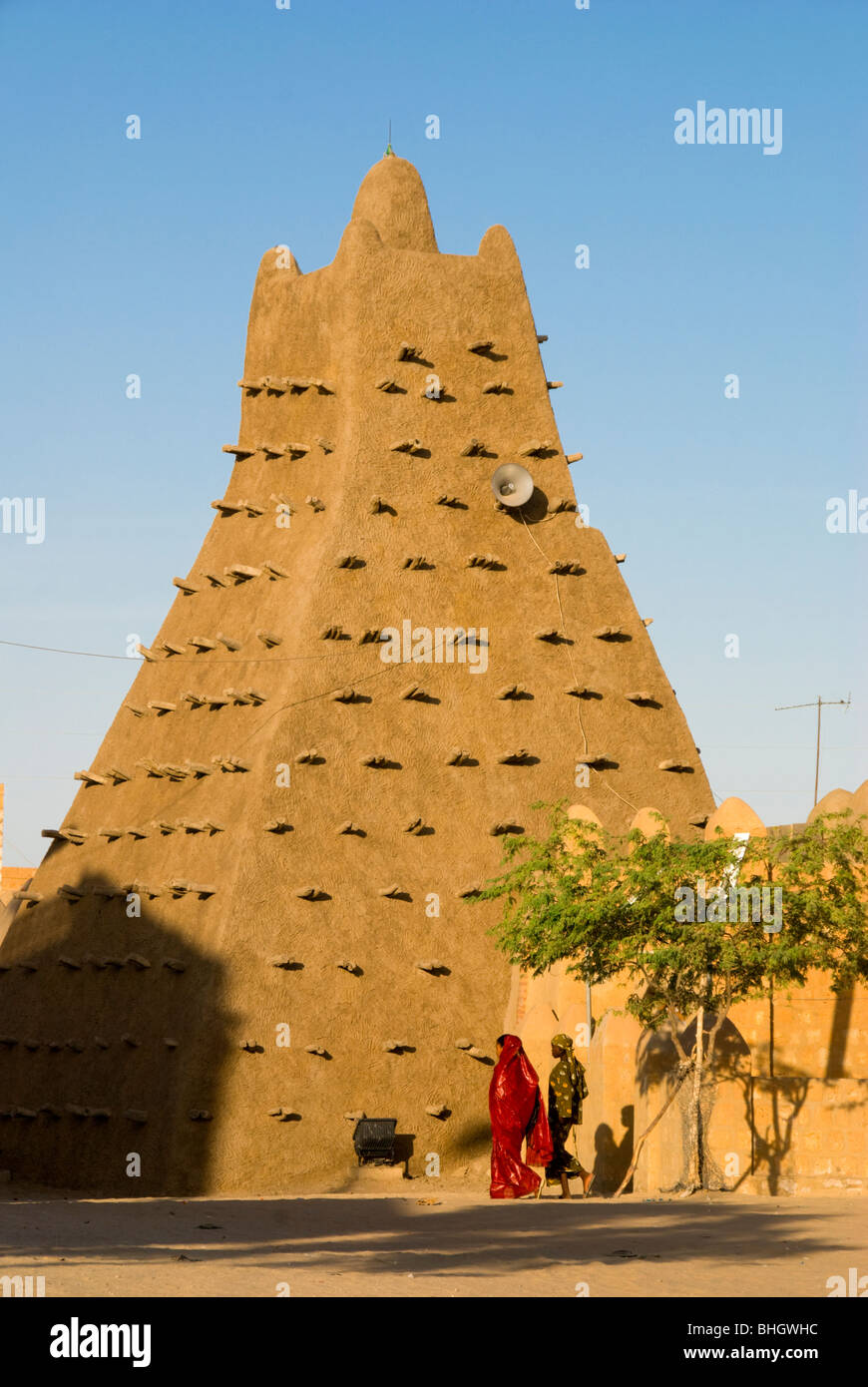 Sankoré mosque.Built in 15th-16th centuries . Timbuktu city. Timbuktu region. Mali. Stock Photo