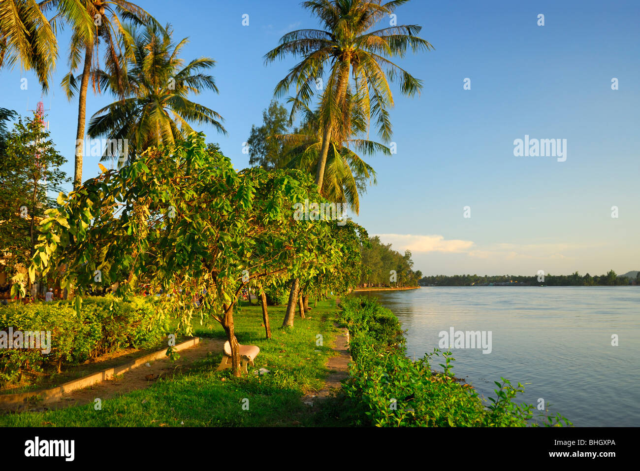 Kompot View Riverside view hi-res stock photography and images - Alamy