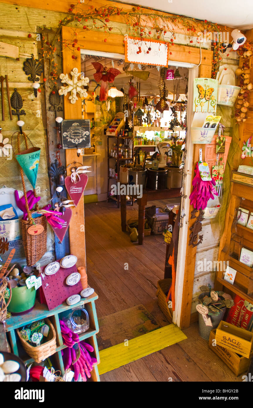 Heart's Ease garden and gift shop, Cambria, California Stock Photo Alamy