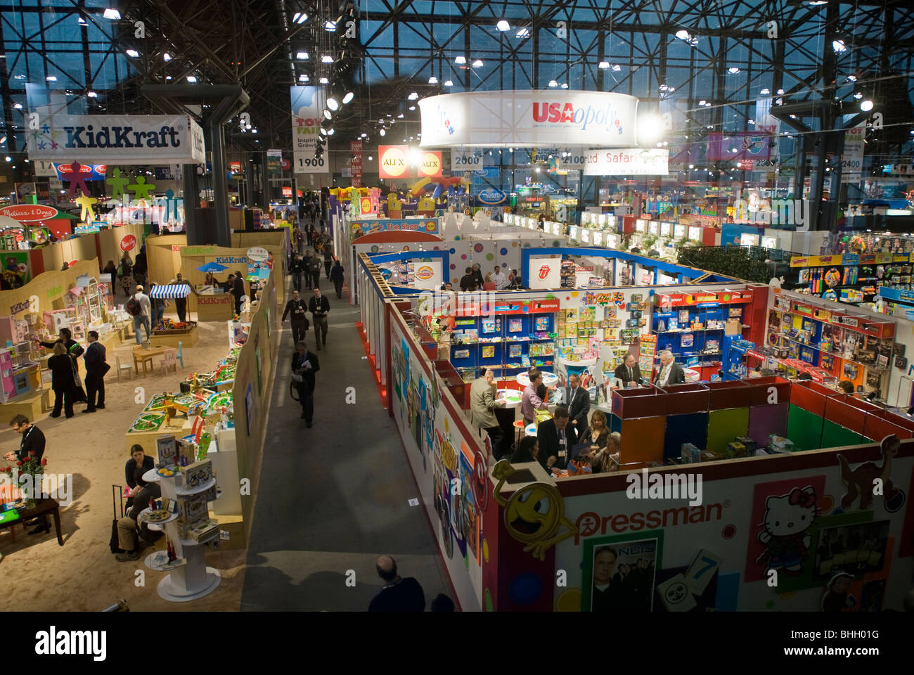 The 107th American International Toy Fair in the Jacob Javits Convention center in New York