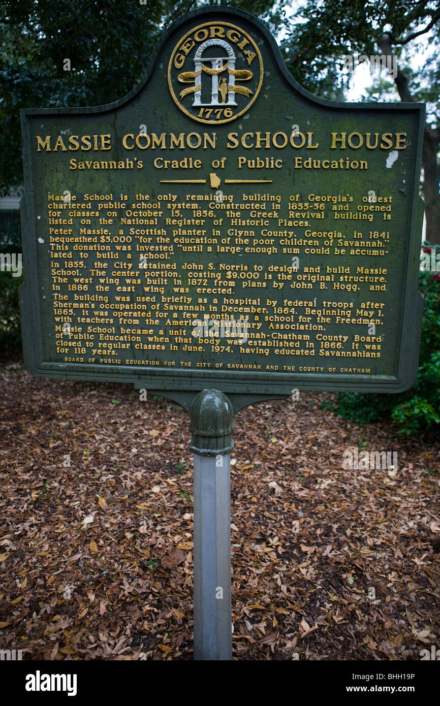 Massie School is the only remaining building of oldest