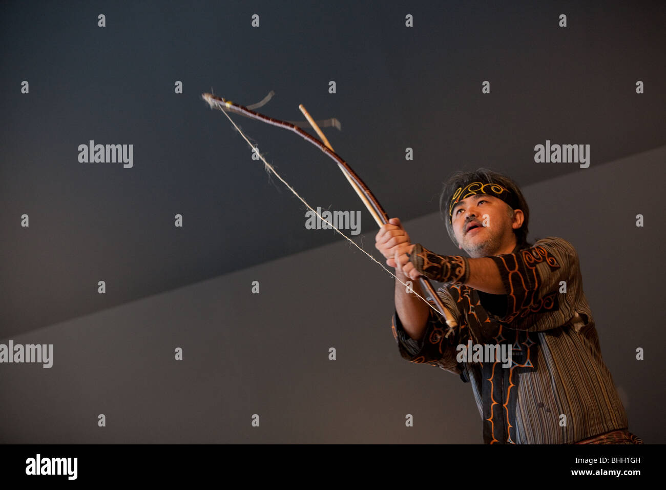 dance performance by the 'Ainu Art Project', Sapporo Pirka Kotan