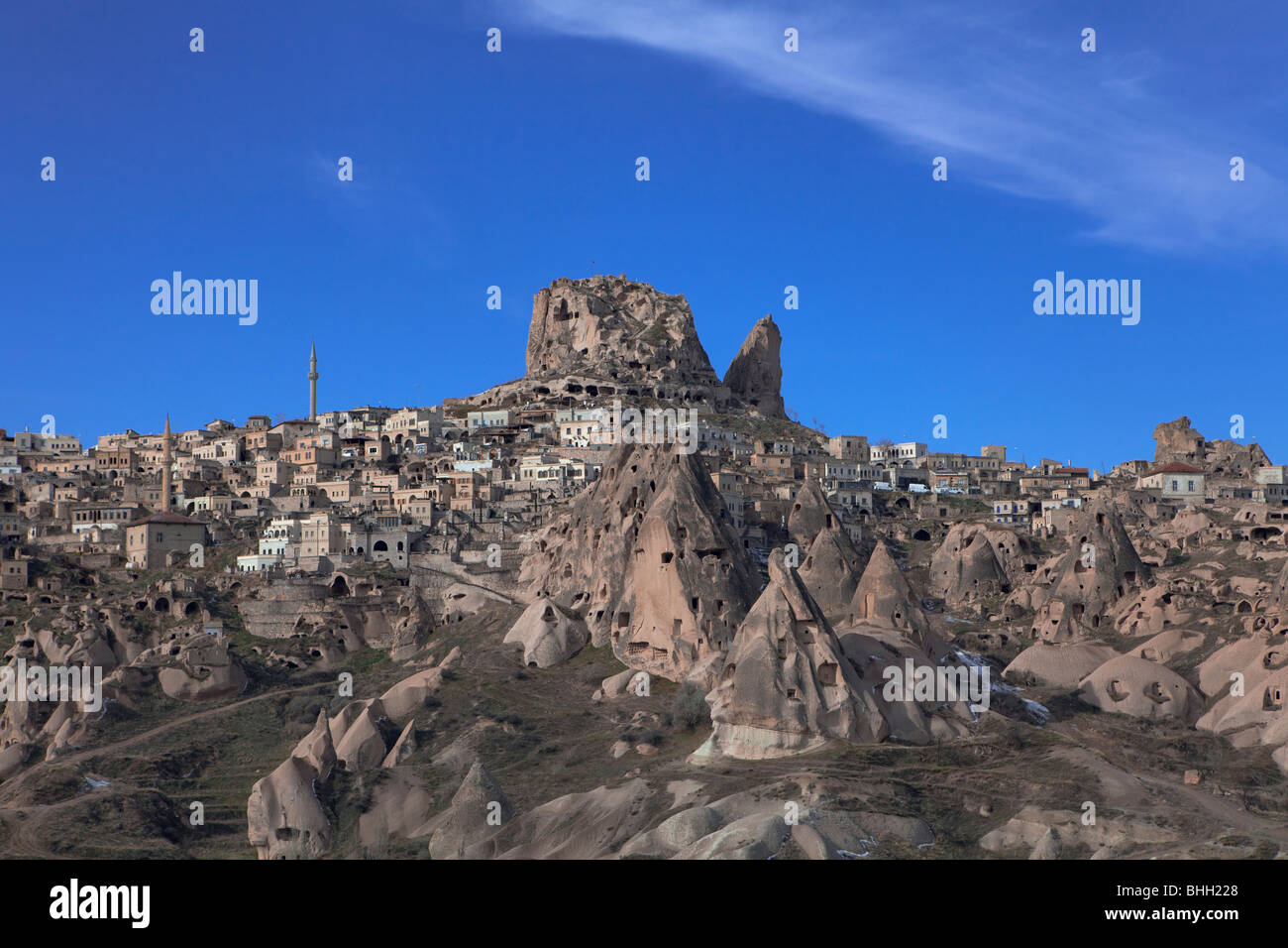 Fairy Chimneys rock formation nearby Gorëme, in Cappadocia, Anatolia ...