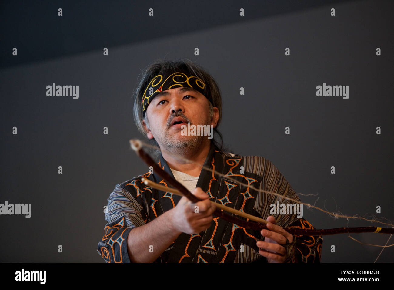 dance performance by the 'Ainu Art Project', Sapporo Pirka Kotan