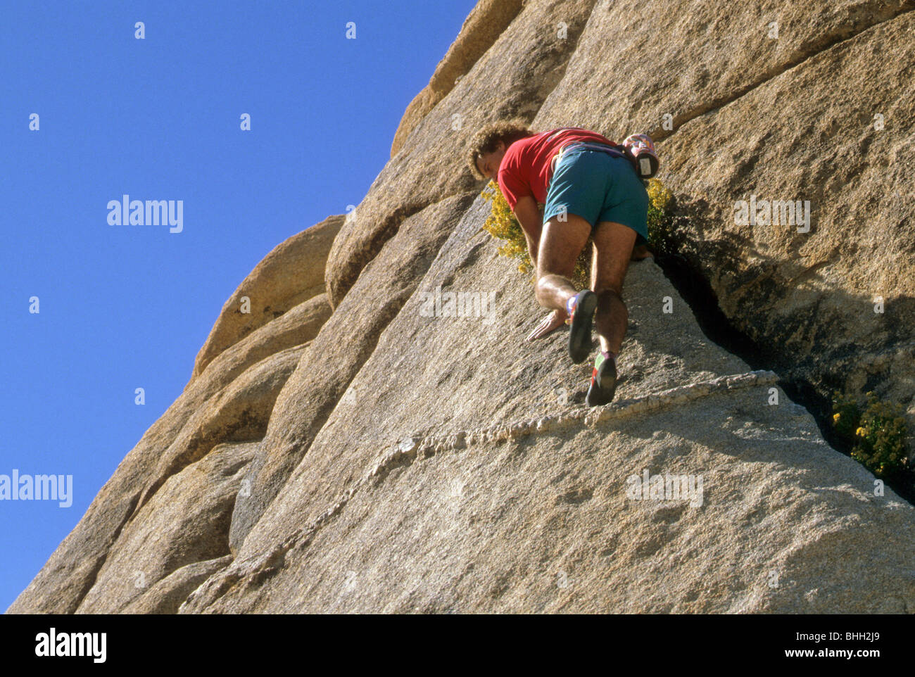 rock climb Joshua Tree National Monument sport risk desert fun sun