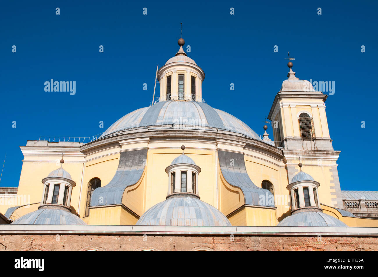 Cupola of San Francisco El Grande basilica. Madrid, Spain. Stock Photo