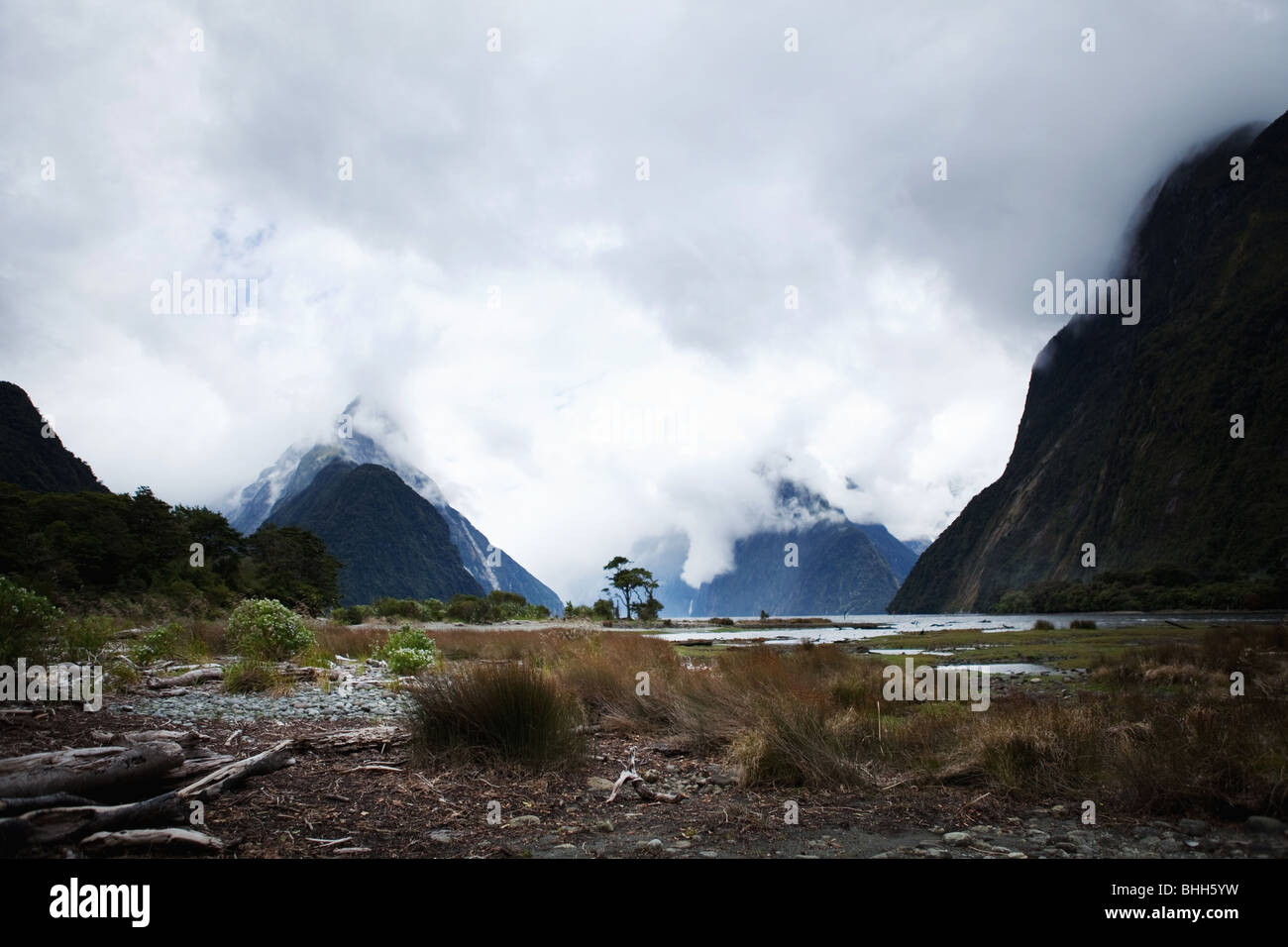 The Milford Sound, Fiordlands National Park, South Island New Zealand