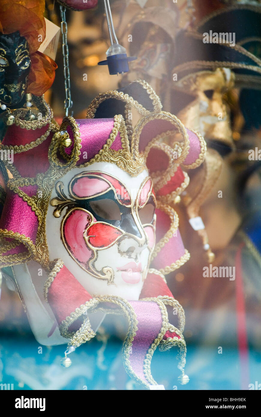 A Venetian mask. Stock Photo