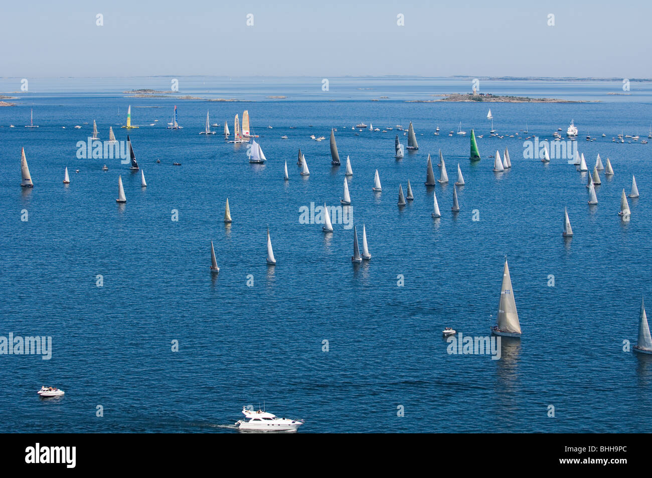 Yacht race, Sweden Stock Photo - Alamy