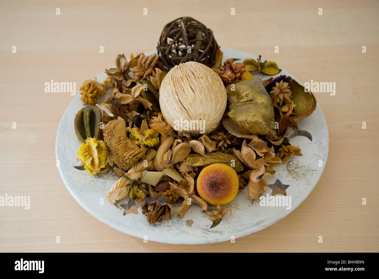 Interno profumato bandy vaso con Pot-Pourri Foto stock - Alamy