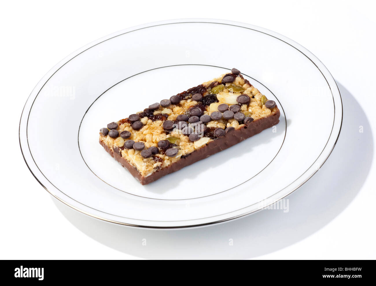 low fat breakfast snack bars Stock Photo - Alamy
