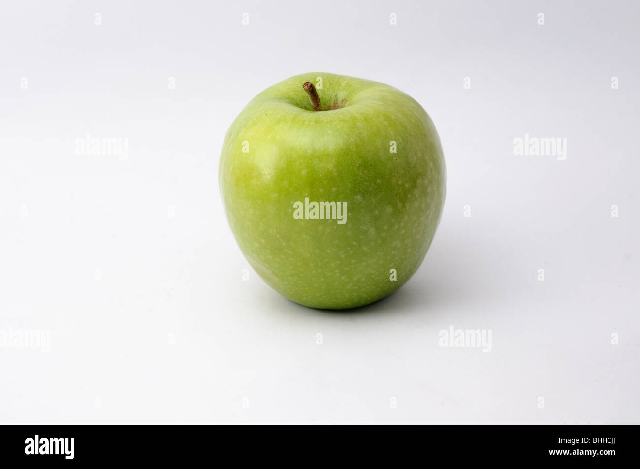 Green apple of Smith variety Stock Photo