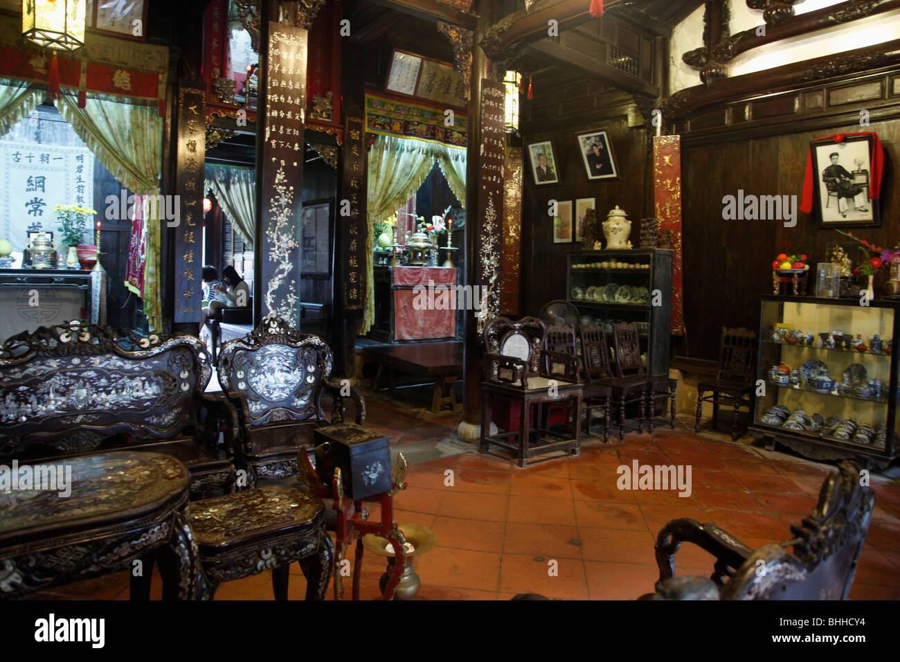 Vietnam, Hoi An, Tan Ky House, interior, Stock Photo