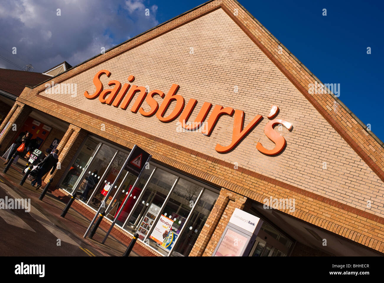 Sainsburys shop front hires stock photography and images Alamy