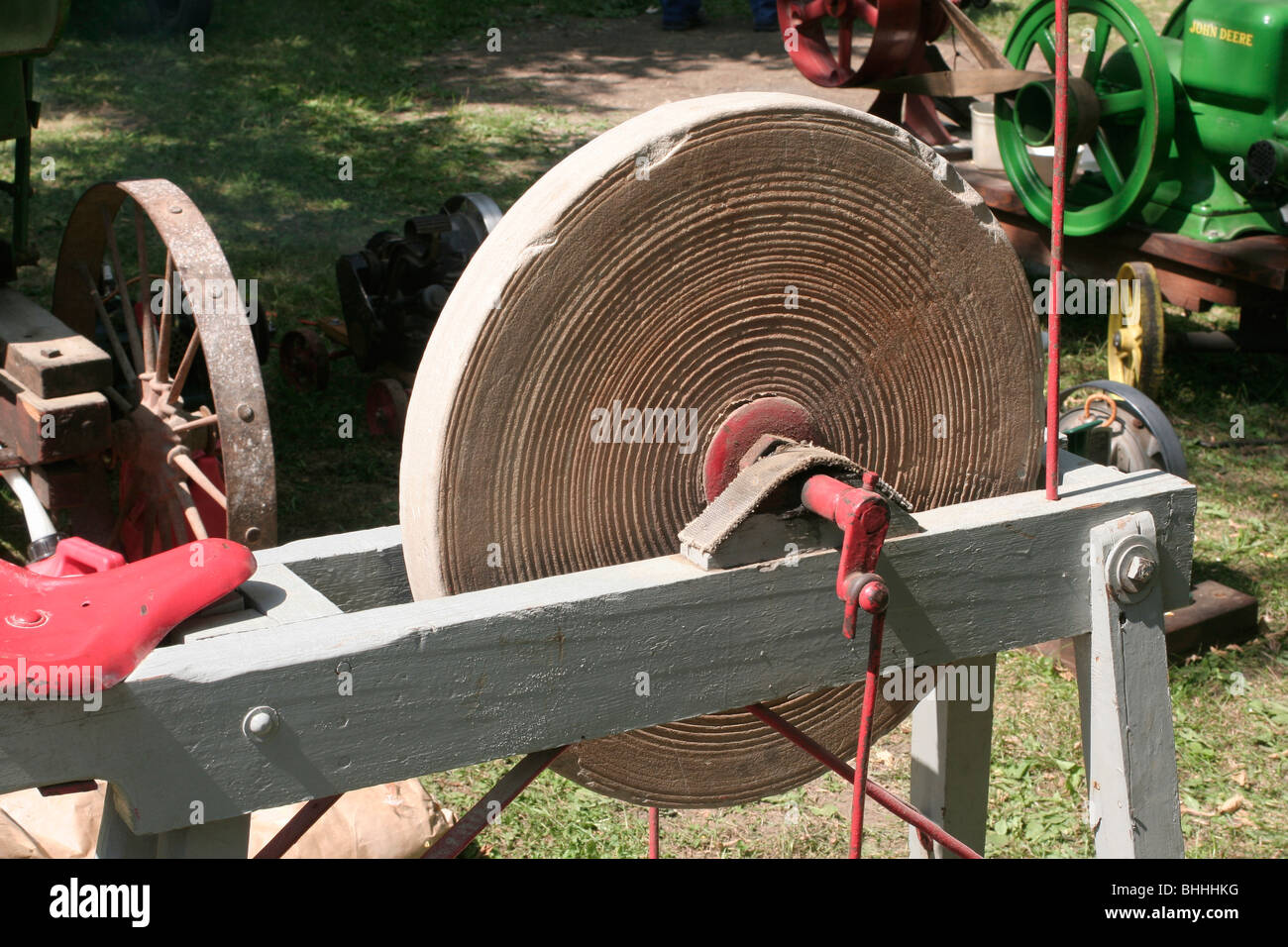 Grindstone Stock Photo