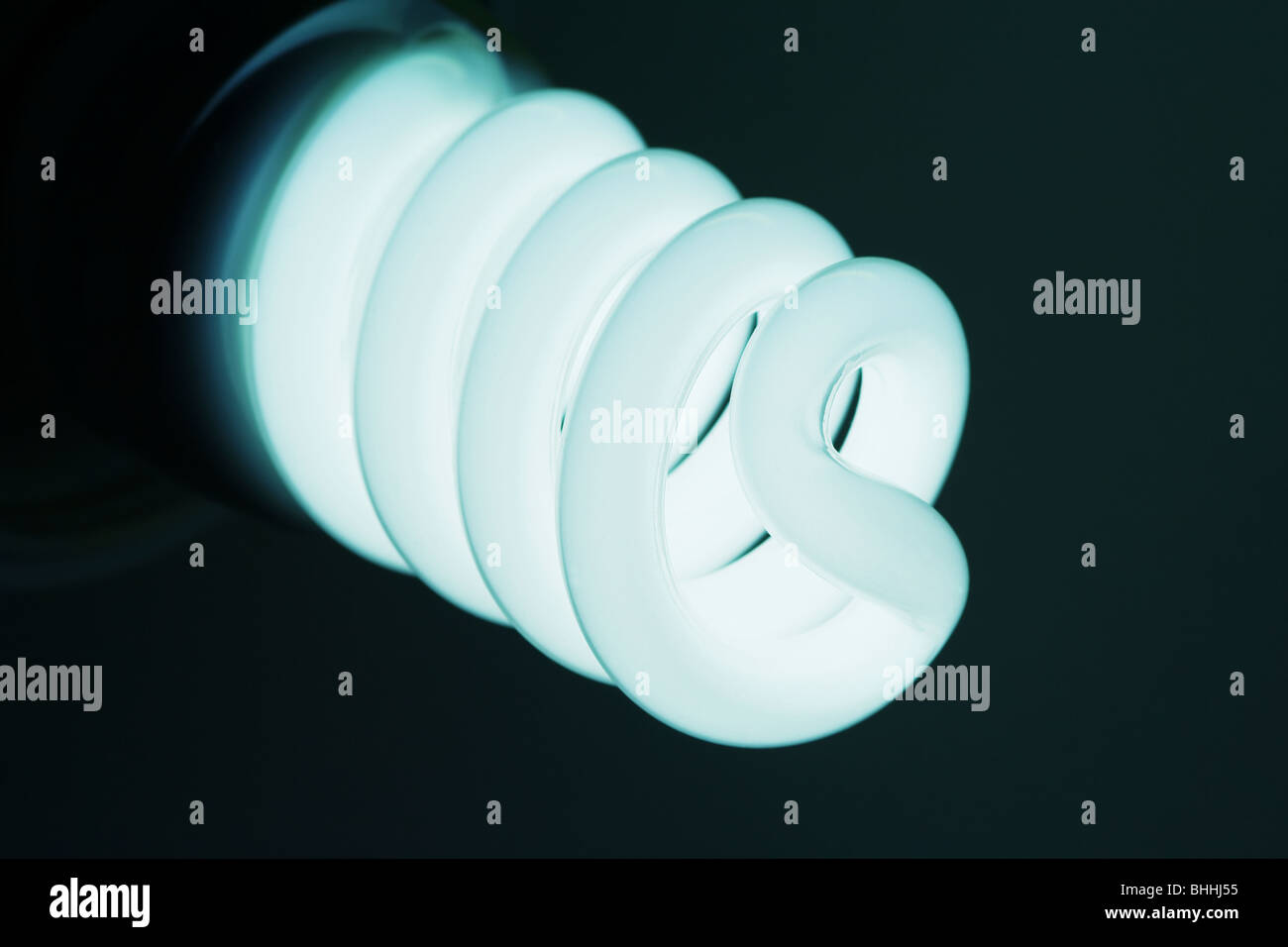 Compact fluorescent light bulb Stock Photo Alamy