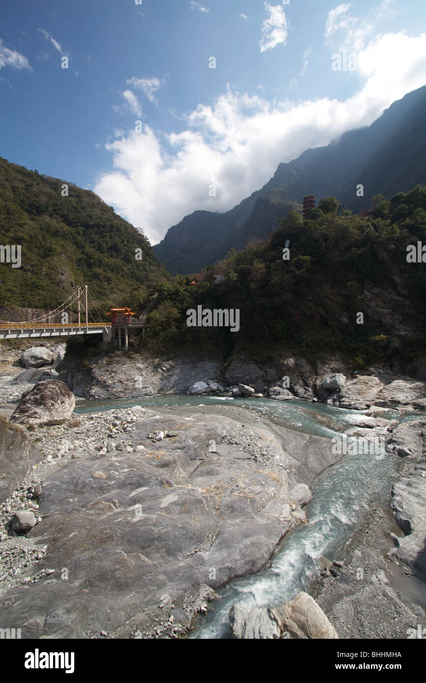 taroko national park landscape Stock Photo