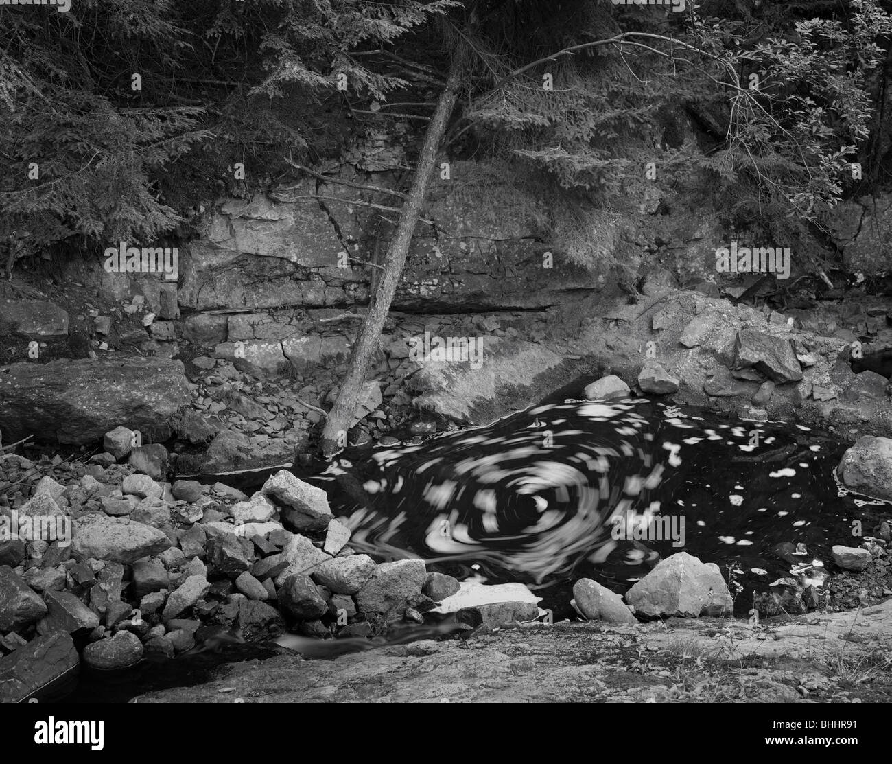 Maine stream Black and White Stock Photos & Images Alamy