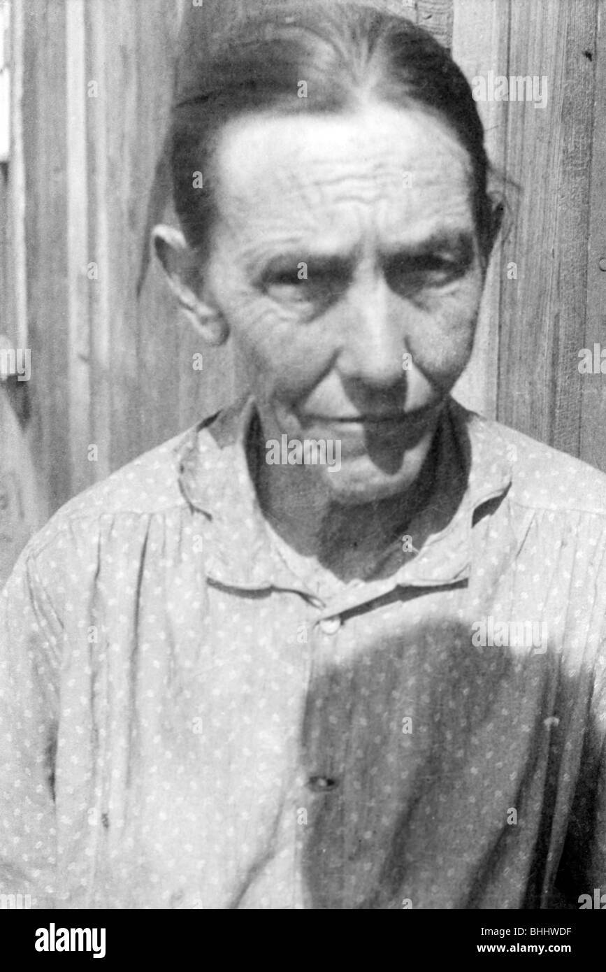 Frances Carter, Proctor, Beattyville, Lee County, Kentucky, USA, 1916-1918. Artist: Cecil Sharp Stock Photo