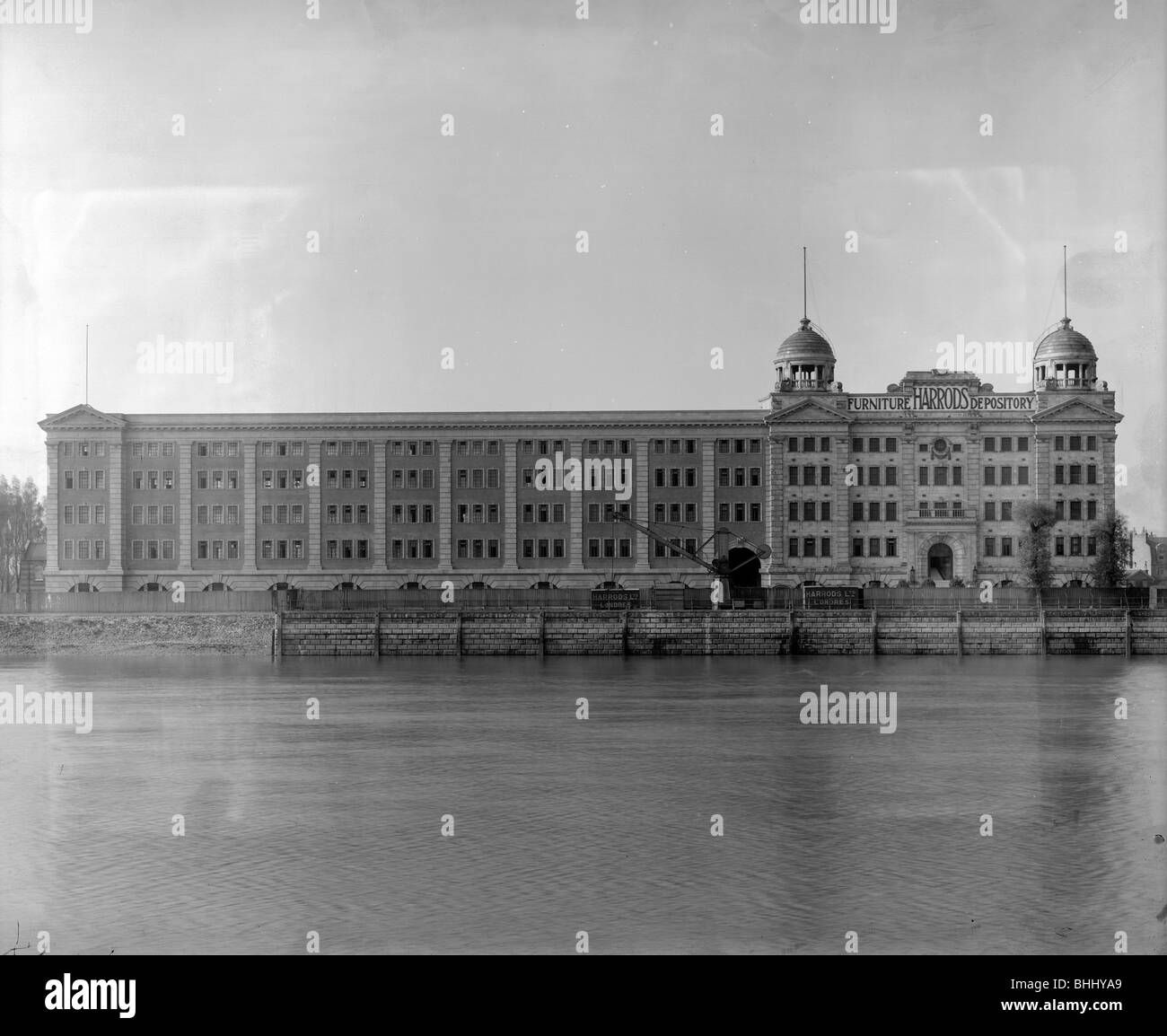 Harrods Furniture Depository, Riverview Gardens, Barnes, London, 1921