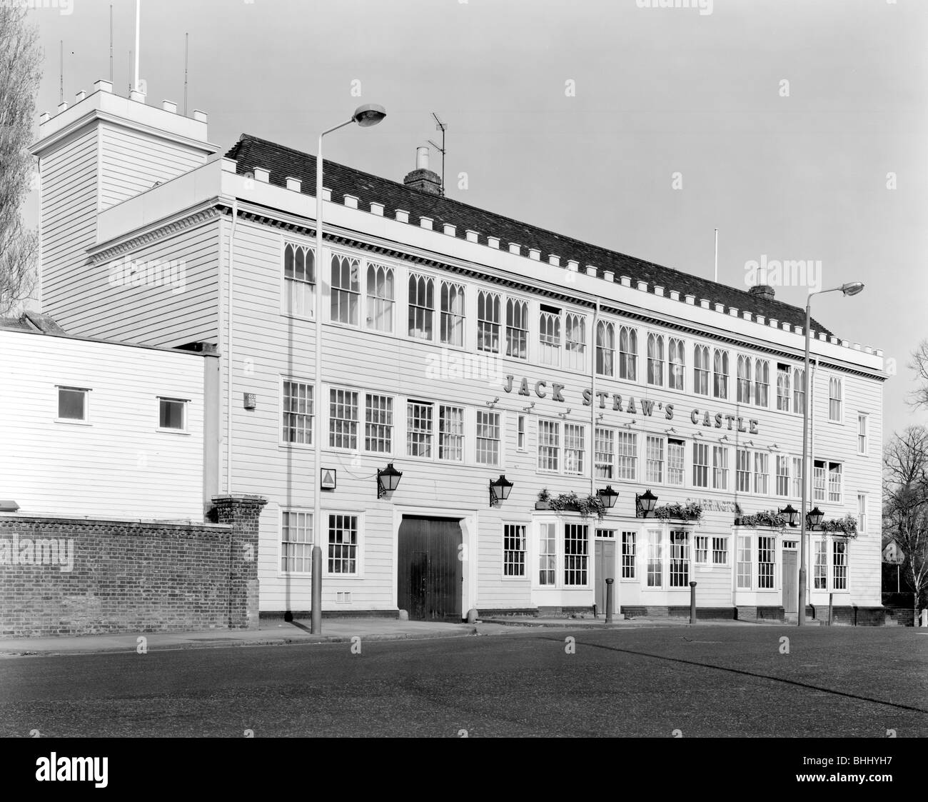 Jack Straw's Castle, Hampstead Heath, London, 1981. Artist Paul