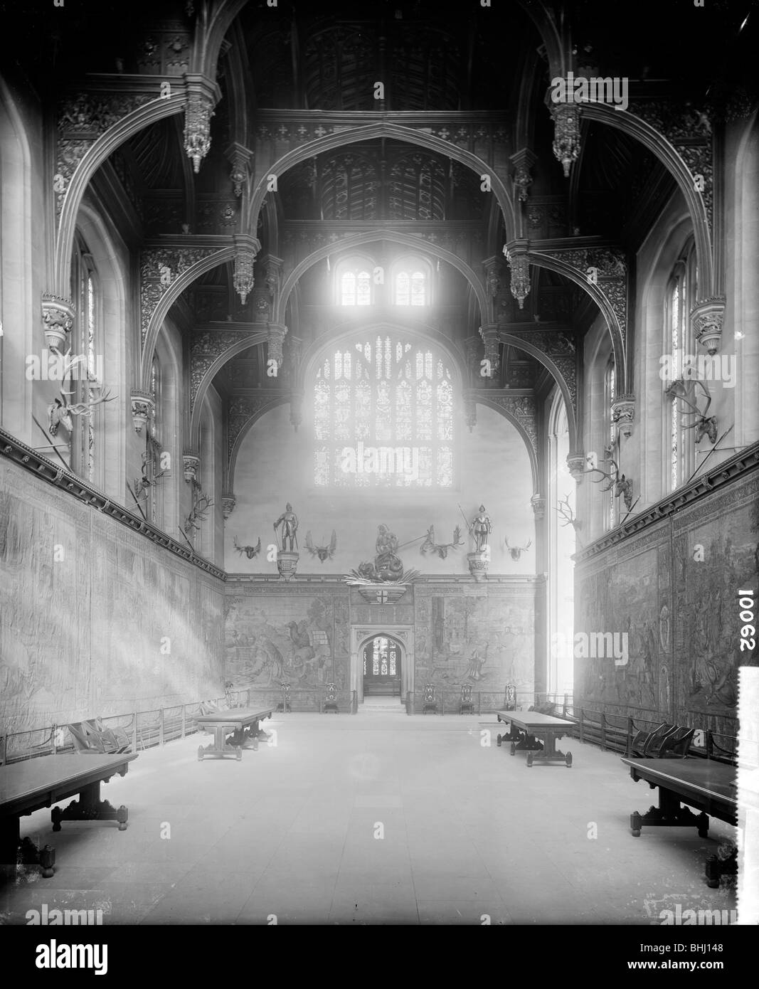 Great Hall at Hampton Court Palace, Richmond upon Thames, London, 1890