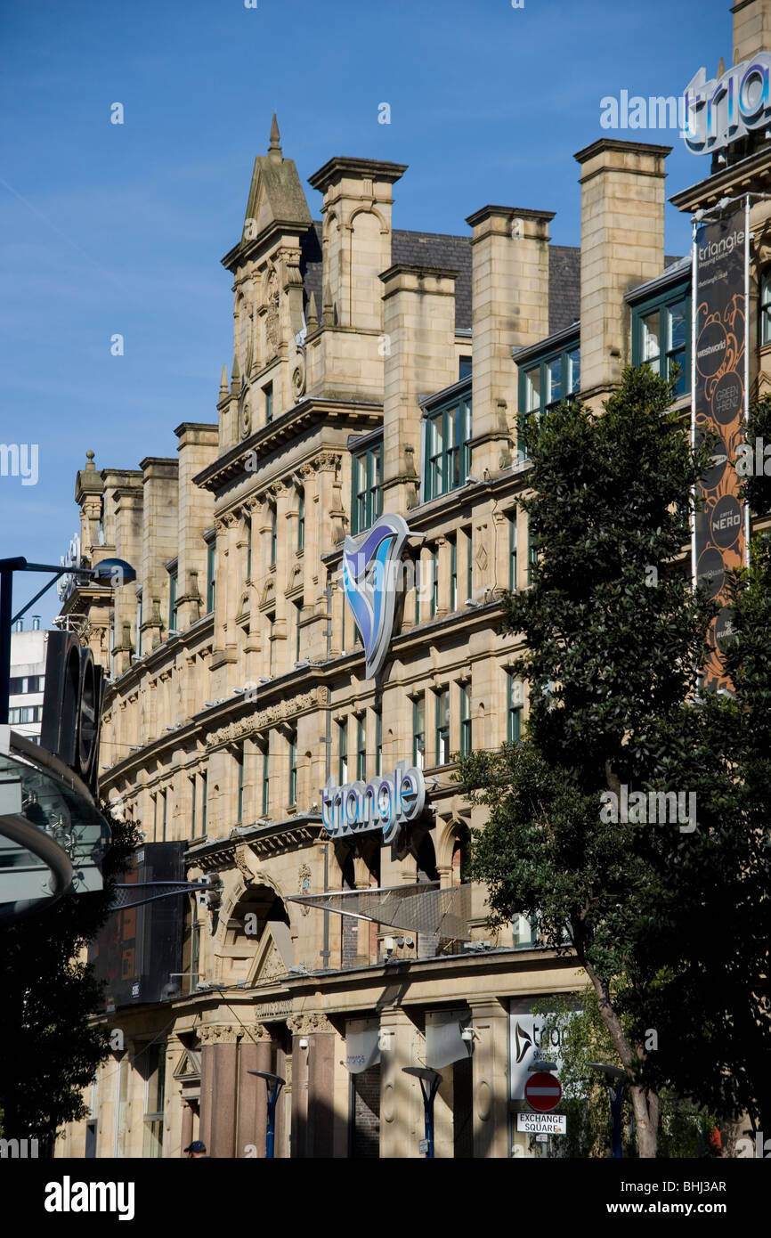 Triangle the old Produce Exchange in Exchange Square Manchester Stock