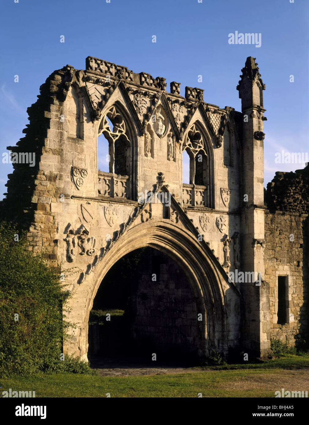 Kirkham Priory, North Yorkshire, 1999. Artist: J Richards Stock Photo