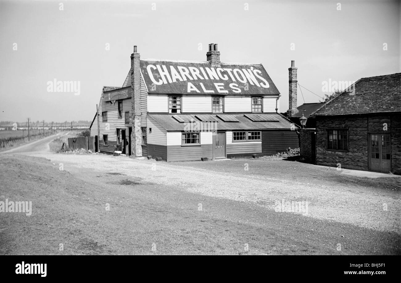 The World's End Inn, Fort Road, West Tilbury, Essex, c1945-c1965.  Artist: SW Rawlings Stock Photo