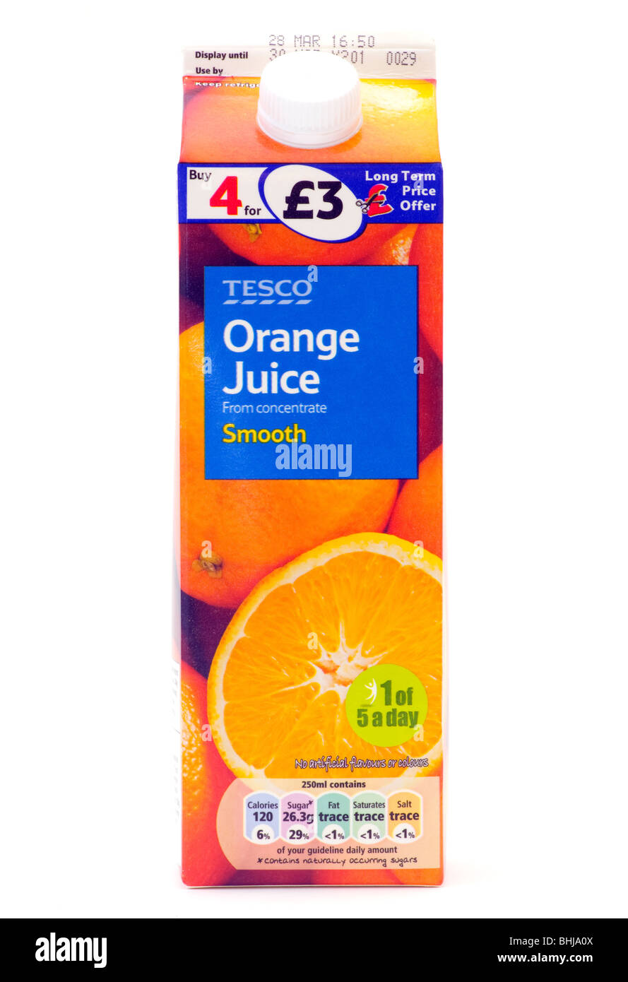 Orange juice carton straw hi-res stock photography and images - Alamy