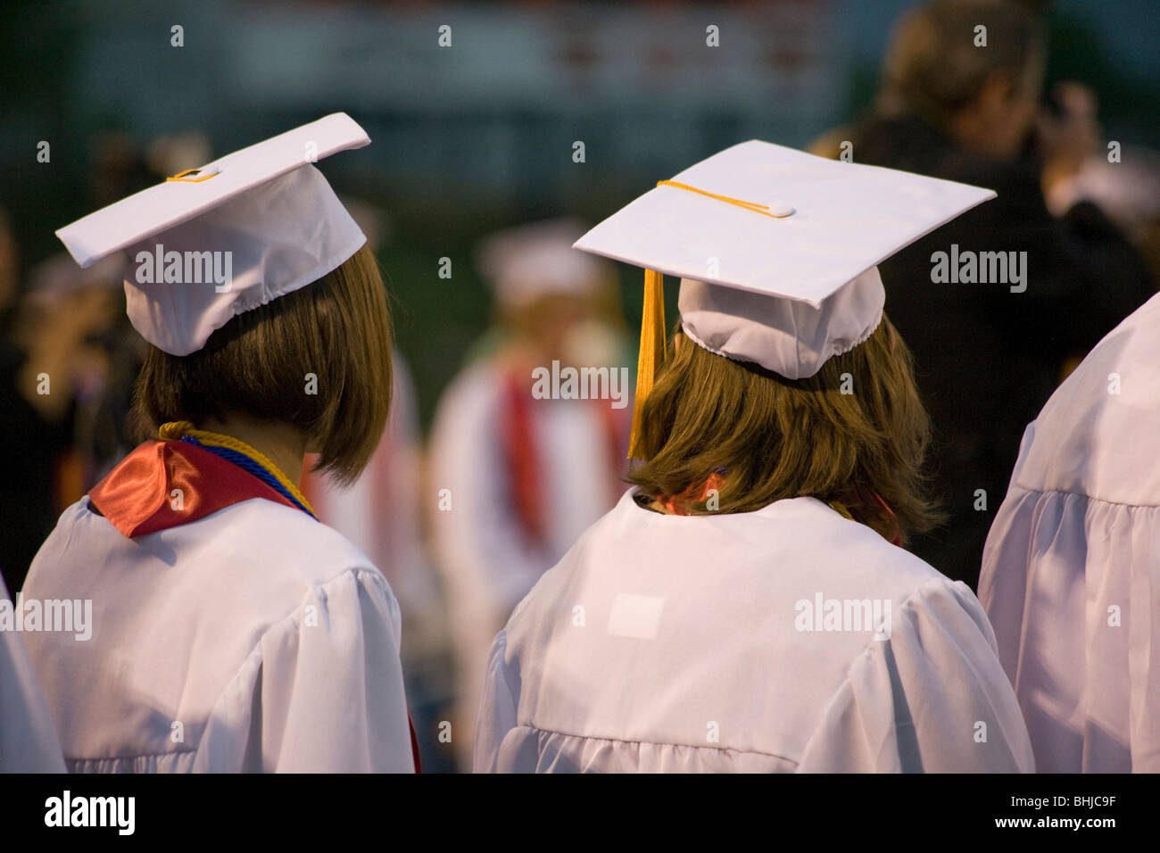 Graduation at Durango High School in Durango, Colorado Stock Photo Alamy