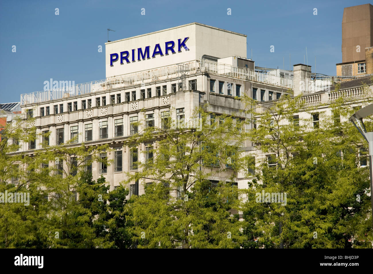 Primark store from Piccadilly Gardens in Manchester Stock Photo Alamy