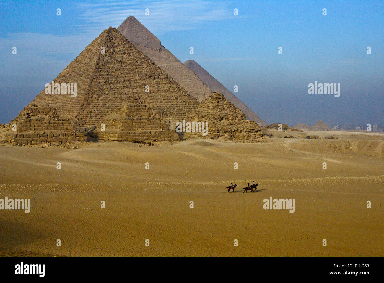 Horse And Rider And Desert And Egypt High Resolution Stock Photography ...