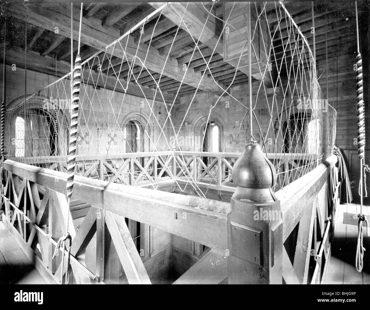 Belfry interior Black and White Stock Photos & Images - Alamy
