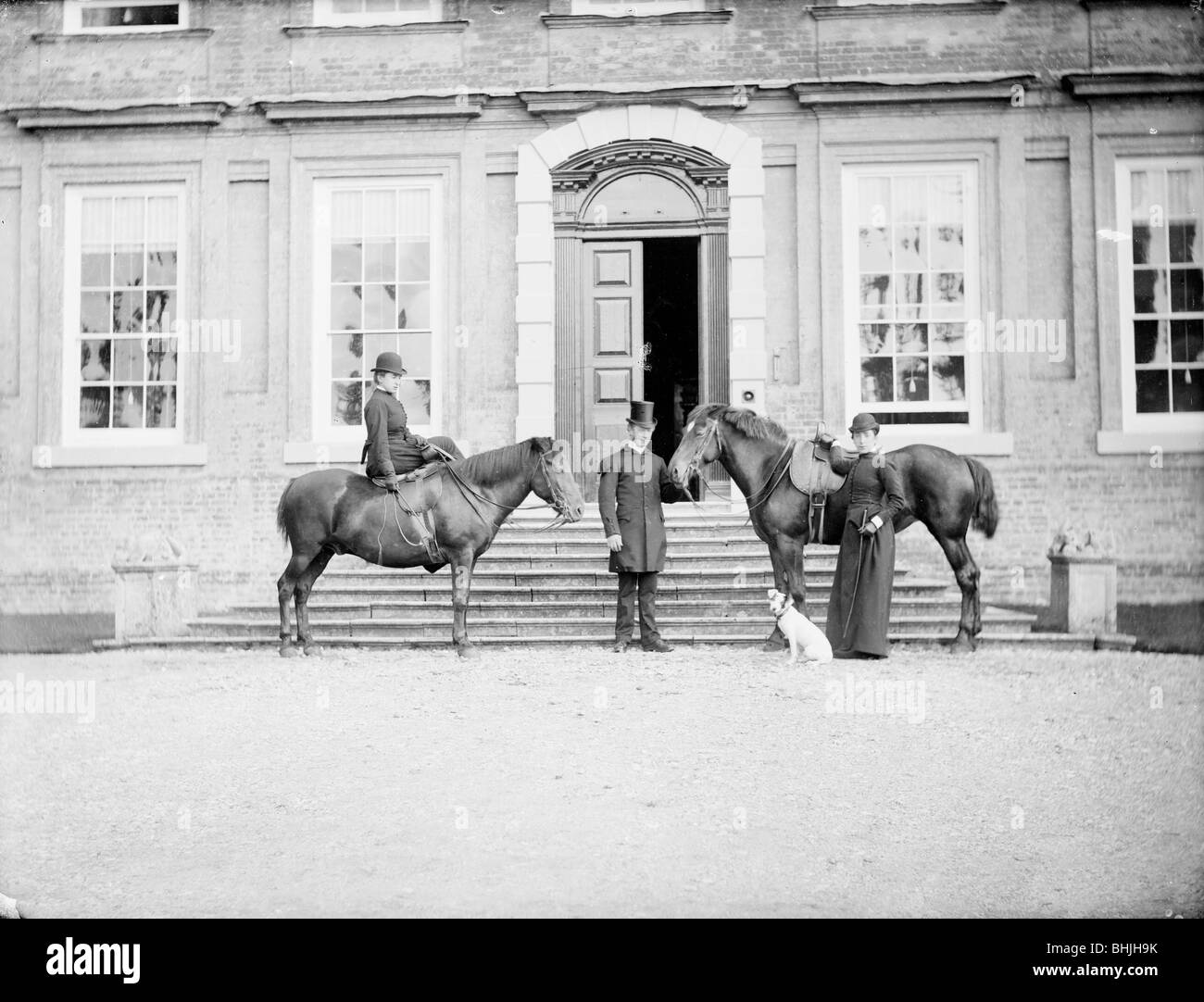 Manor House, Bradenham, Buckinghamshire, c1860-c1922. Artist: Henry Taunt Stock Photo