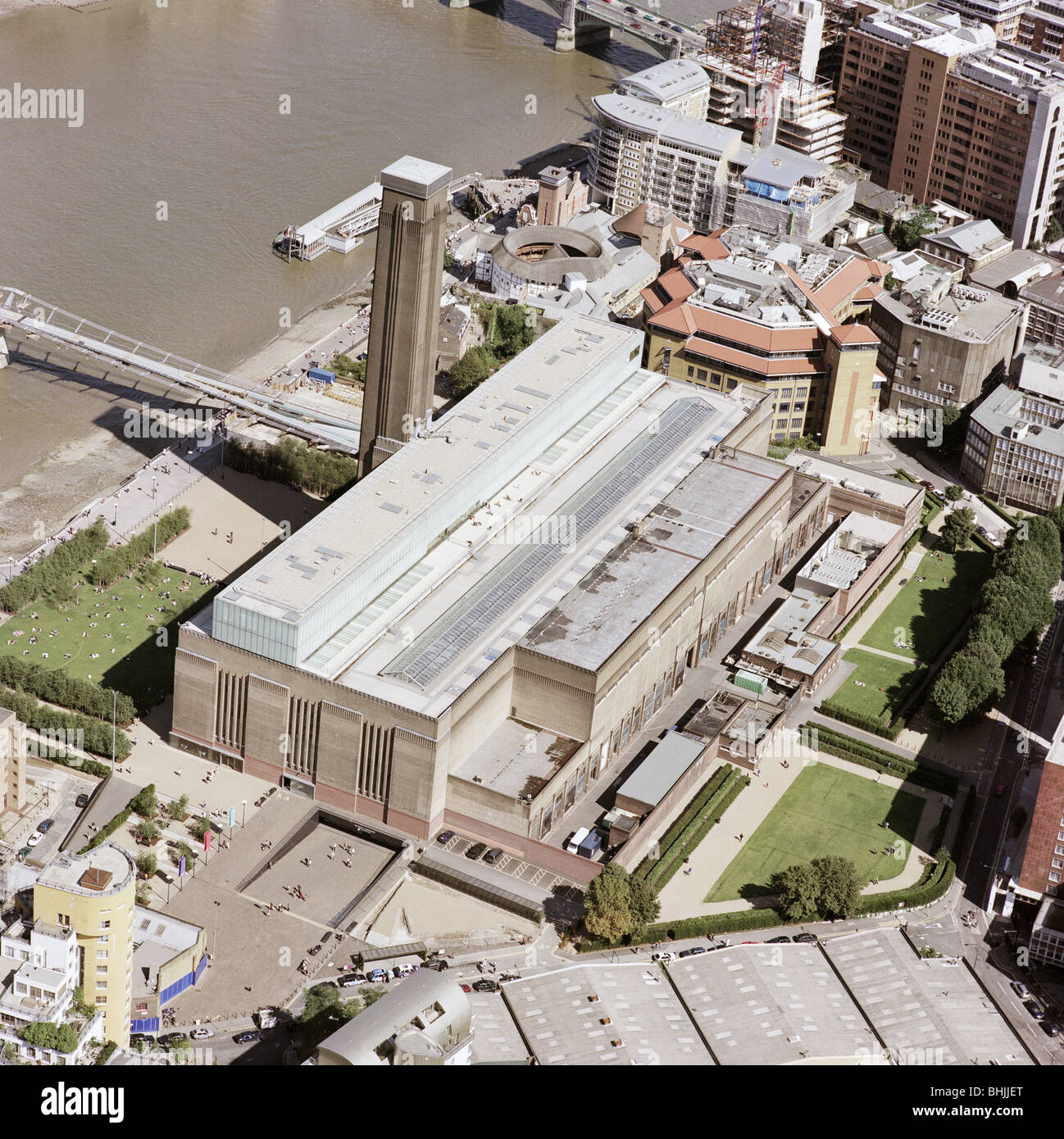 Tate Modern (Bankside Power Station), London, 1901. Artist: Unknown Stock Photo