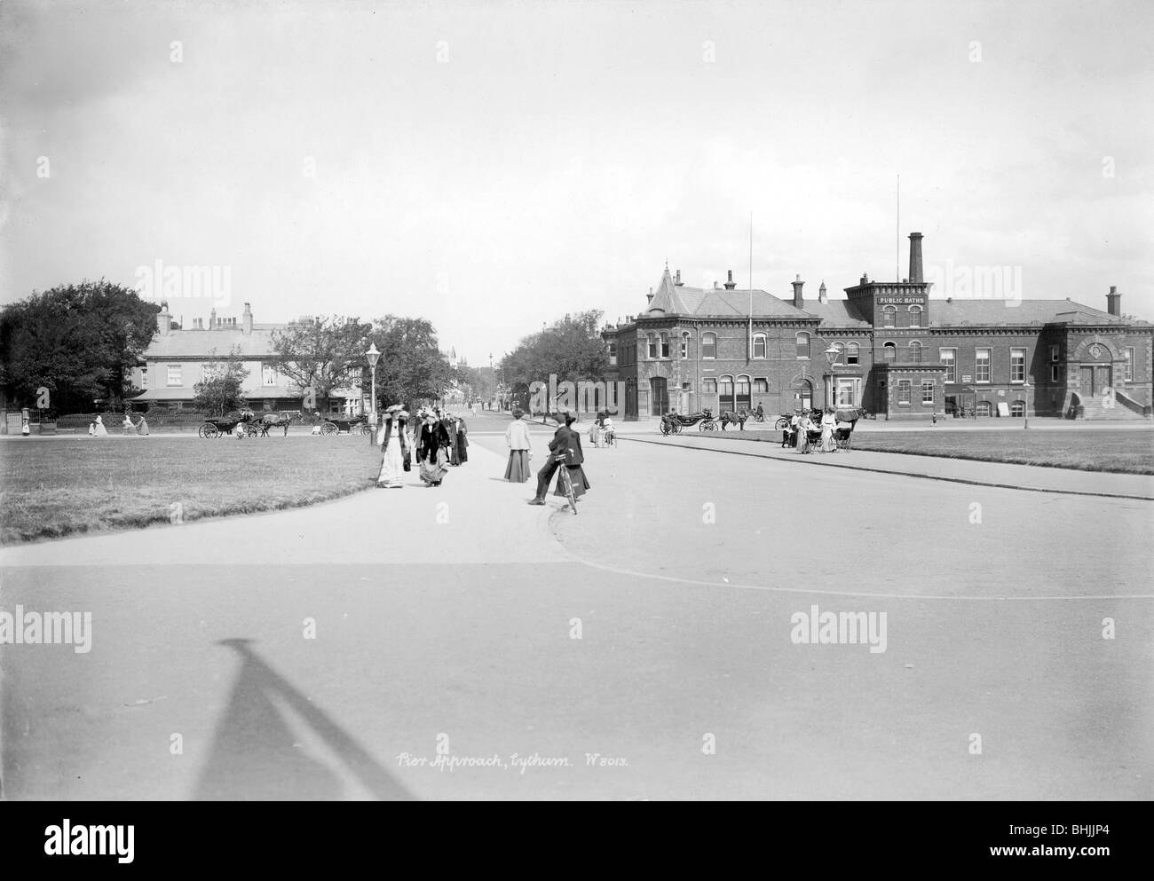 Pier Approach, Lytham St Anne's, Lancashire, 18901910. Artist Unknown Stock Photo Alamy Pier Approach, Lytham St Anne's, Lancashire, 18901910. Artist Unknown Stock Photo Alamy