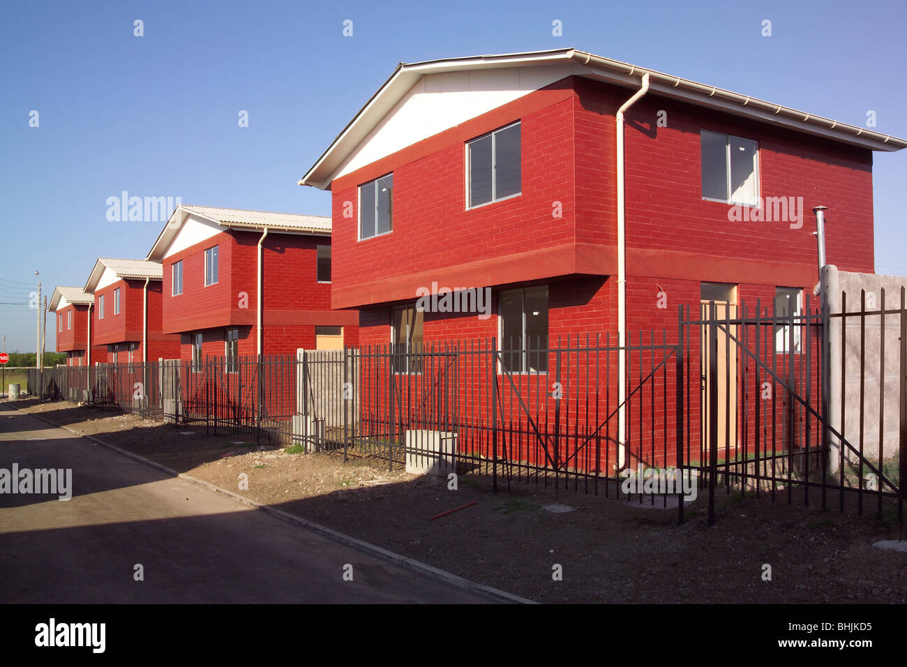Housing projects, Santiago, Chile, South America Stock Photo Alamy