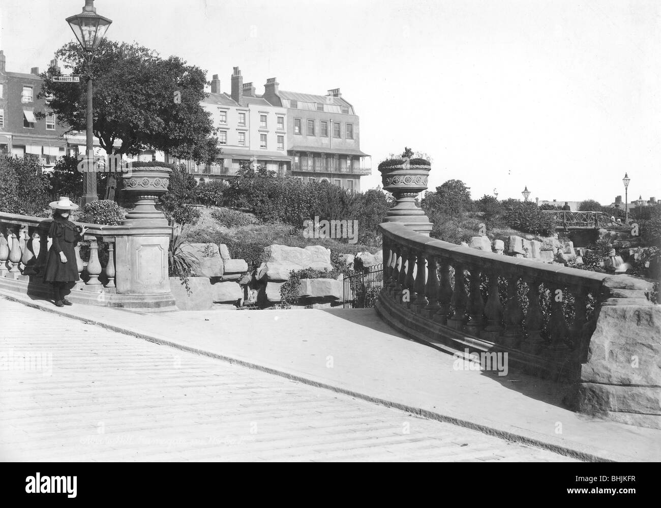 Abbots Hill, Ramsgate, Kent, 18901910. Artist Unknown Stock Photo Alamy