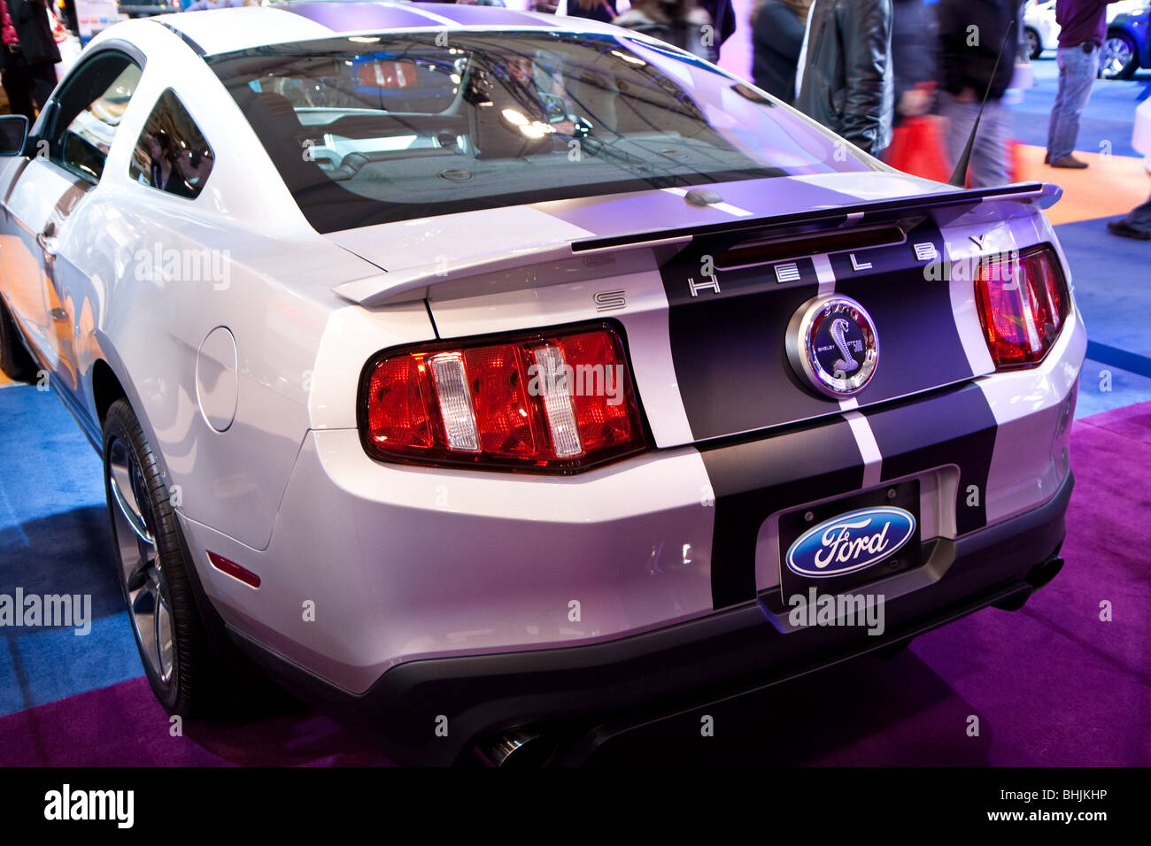 ford mustang rear Stock Photo