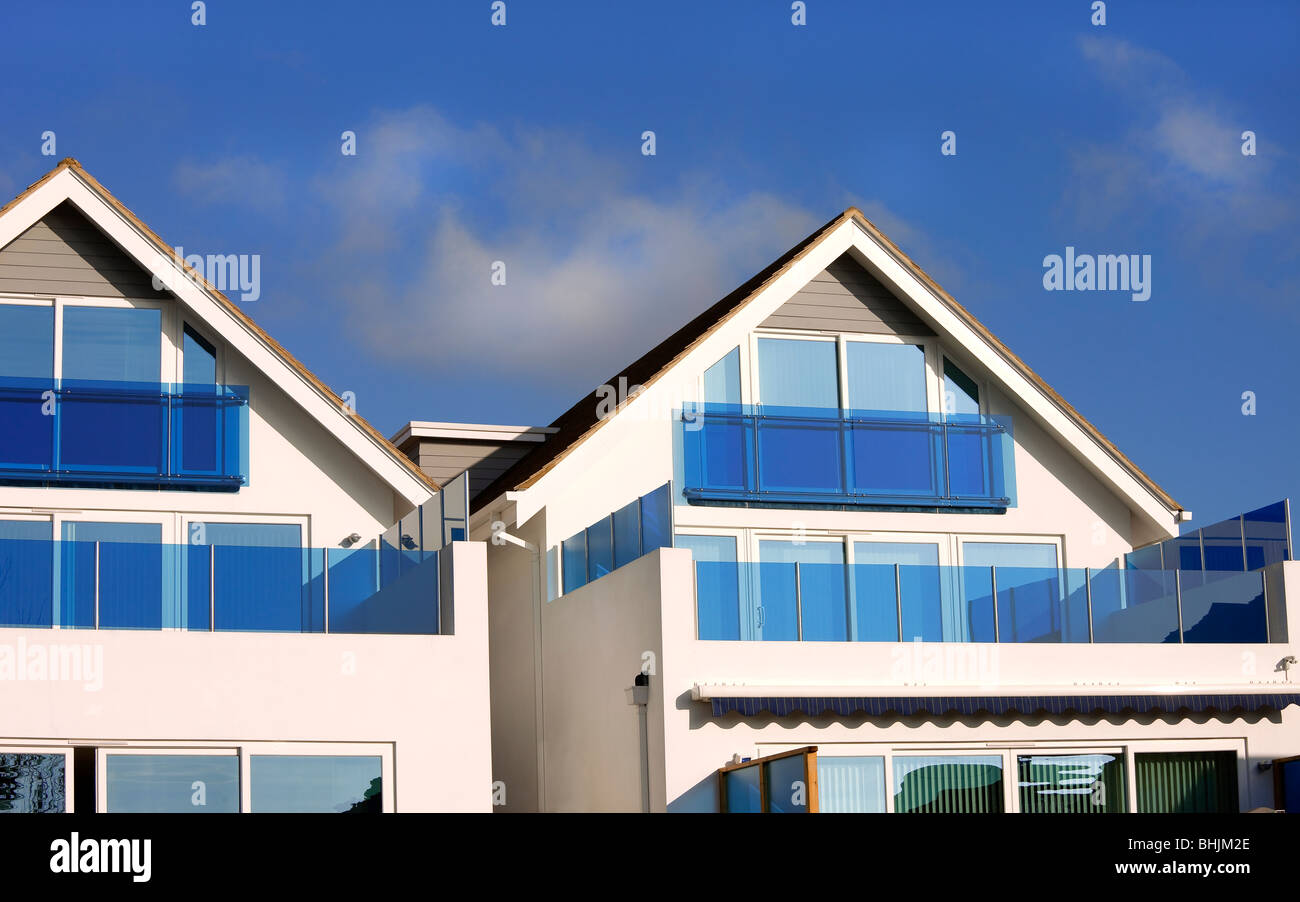 Holiday Home sunny Architecture Stock Photo