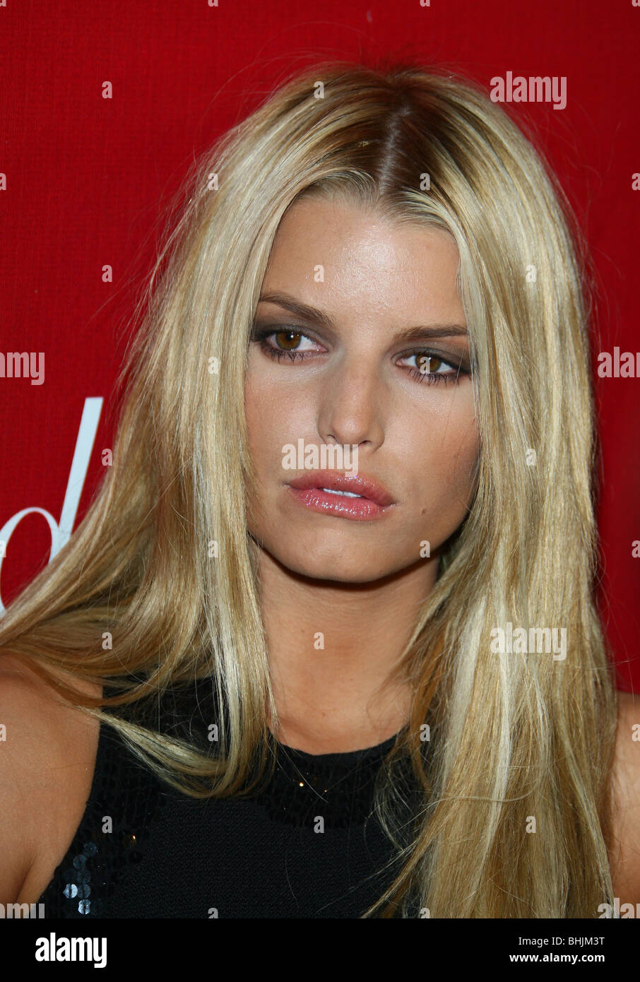 JESSICA SIMPSON FREDERICKS OF HOLLYWOOD 2008 SPRING FASHION SHOW LOS ANGELES CA USA 25 October 2007 Stock Photo